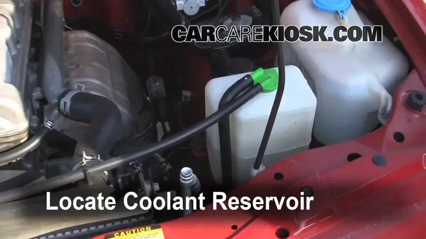 2000 Chevrolet Tracker 2.0L 4 Cyl. (2 Door) Coolant (Antifreeze)